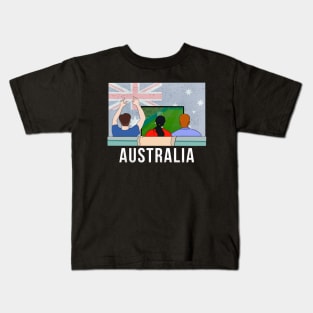 Australia Fans Kids T-Shirt